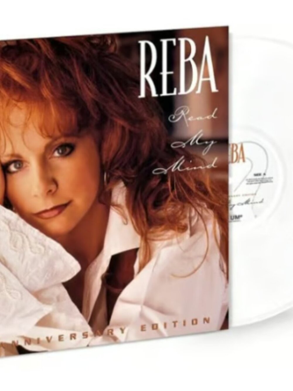 Reba McEntire Read My Mind LP ~ Ltd Ed Colored Vinyl (White) ~ New/Sealed!